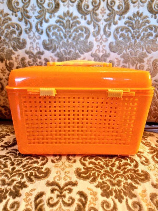 Vintage 60's / 70's Lega Mople Storage Basket - Yatva