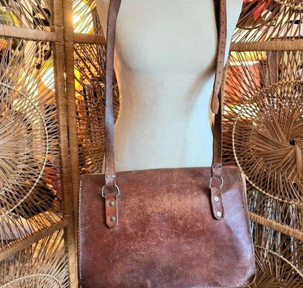 Vintage 60's / 70's Messenger Bag - Yatva