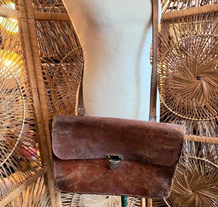 Vintage 60's / 70's Messenger Bag - Yatva