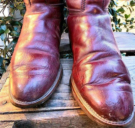 Vintage 60´s / 70´s MOD - 8 Leather Boots - Yatva