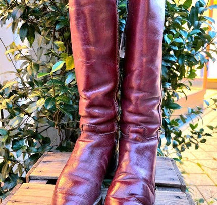 Vintage 60´s / 70´s MOD - 8 Leather Boots - Yatva