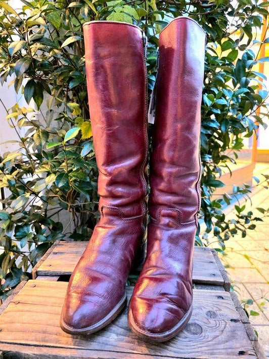 Vintage 60´s / 70´s MOD - 8 Leather Boots - Yatva