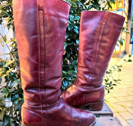 Vintage 60´s / 70´s MOD - 8 Leather Boots - Yatva