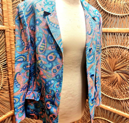 Vintage 60's / 70s Paisley Psychedelic Jacket - Yatva