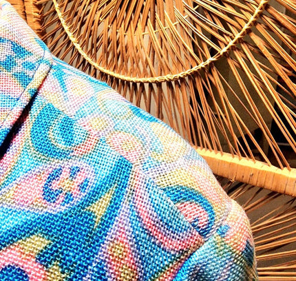Vintage 60's / 70s Paisley Psychedelic Jacket - Yatva