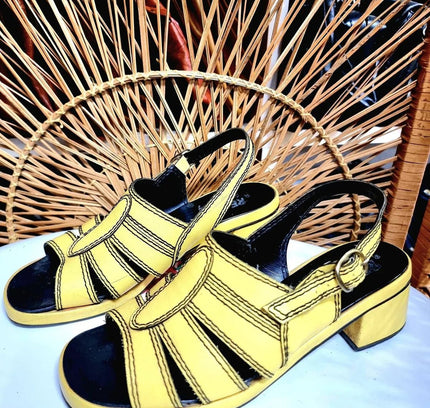 Vintage 60s / 70s Regina Sandal shoes - Yatva