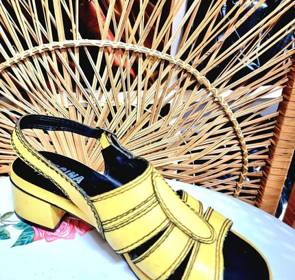 Vintage 60s / 70s Regina Sandal shoes - Yatva