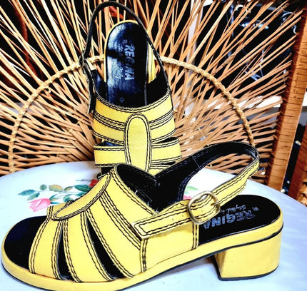 Vintage 60s / 70s Regina Sandal shoes - Yatva
