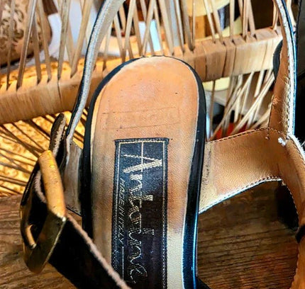 Vintage 60's/ 70's Sandal Shoes - Yatva