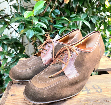 Vintage 60's / 70's Vesters Lace up Shoes - Yatva