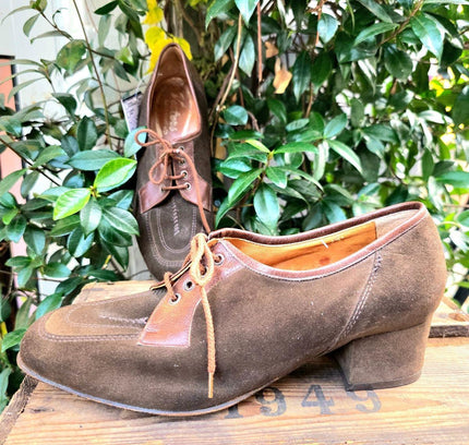 Vintage 60's / 70's Vesters Lace up Shoes - Yatva
