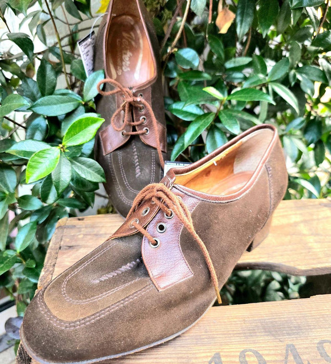 Vintage 60's / 70's Vesters Lace up Shoes - Yatva