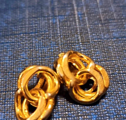 Vintage 60's Clip on Earrings - Yatva