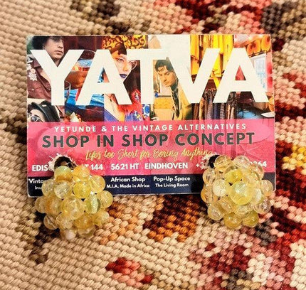 Vintage 60's Clip - Ons - Yatva