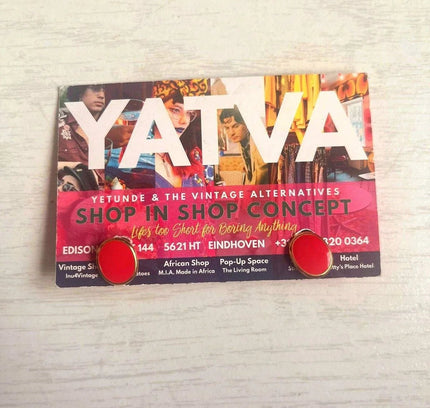Vintage 60's Clip - Ons Earrings - Yatva