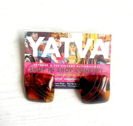 Vintage 60's Clip - Ons Earrings - Yatva