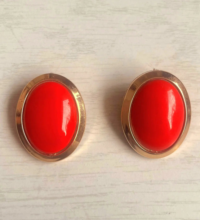 Vintage 60's Clip - Ons Earrings - Yatva