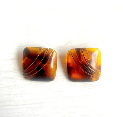 Vintage 60's Clip - Ons Earrings - Yatva