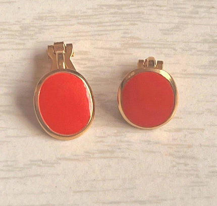 Vintage 60's Clip - Ons Earrings - Yatva