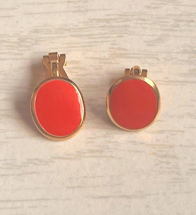 Vintage 60's Clip - Ons Earrings - Yatva
