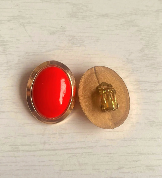 Vintage 60's Clip - Ons Earrings - Yatva