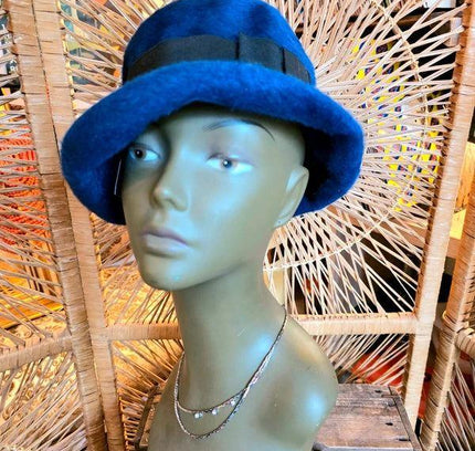 Vintage 60's Edwardian Fedora Hat - Yatva