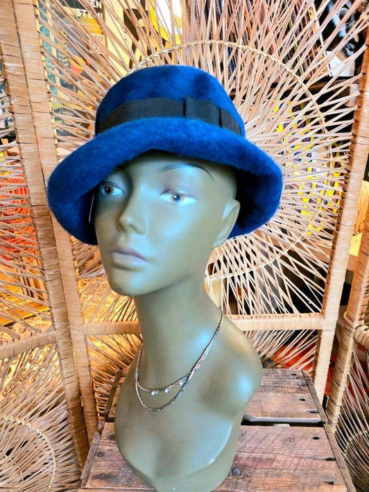 Vintage 60's Edwardian Fedora Hat - Yatva