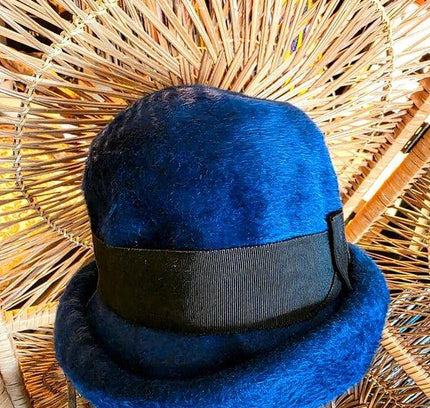 Vintage 60's Edwardian Fedora Hat - Yatva