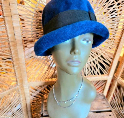 Vintage 60's Edwardian Fedora Hat - Yatva