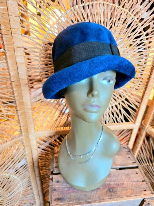Vintage 60's Edwardian Fedora Hat - Yatva