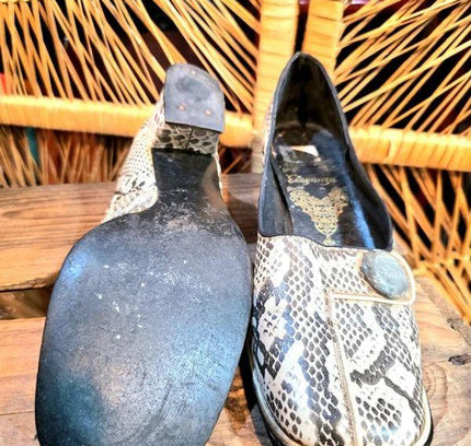 Vintage 60s Eleganza Slip on Shoes - Yatva