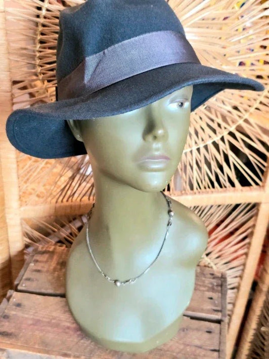 Vintage 60s Fedora Hat - Yatva