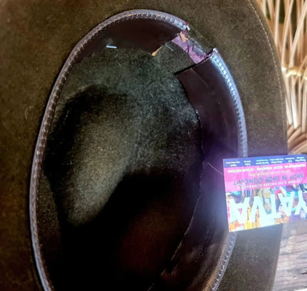 Vintage 60s Fedora Trilby Hat - Yatva
