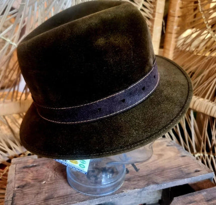 Vintage 60s Fedora Trilby Hat - Yatva