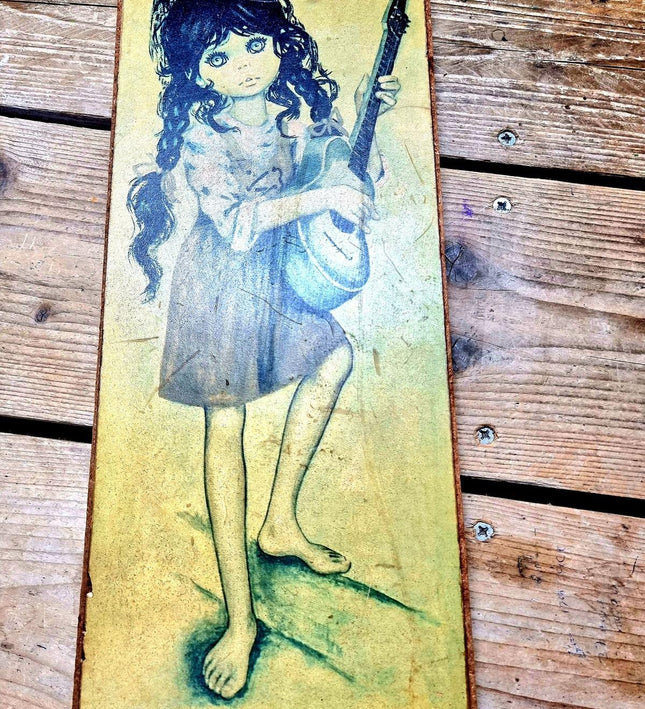 Vintage 60's Gypsy Girl Art Prints Signed by Jolylle - Yatva