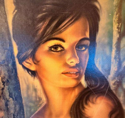 Vintage 60's J.H Lynch Framed Tina Print - Yatva