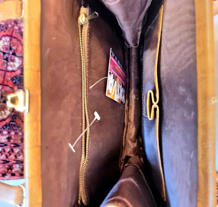 Vintage 60´s Leather Hand Bag - Yatva
