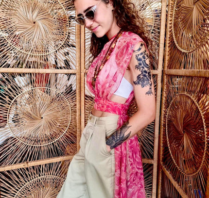 Vintage 60´s Overlay Wrap around Top - Yatva