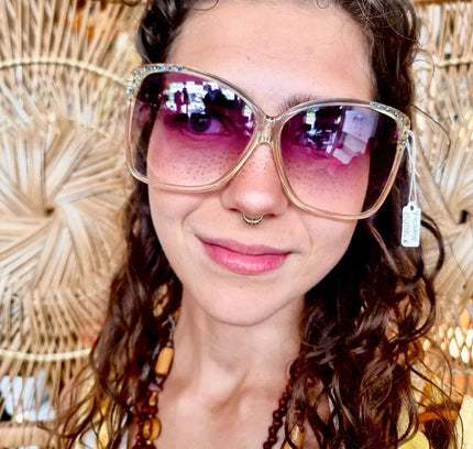 Vintage 60´s Oversize Sunglasses - Yatva