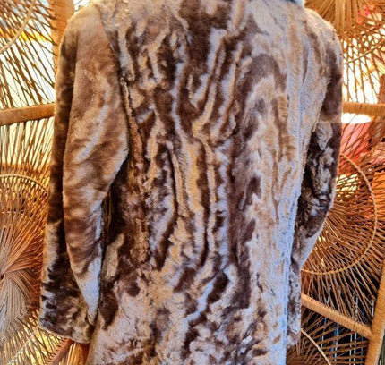 Vintage 60's Pelzhaus Leder & Janda Coat - Yatva