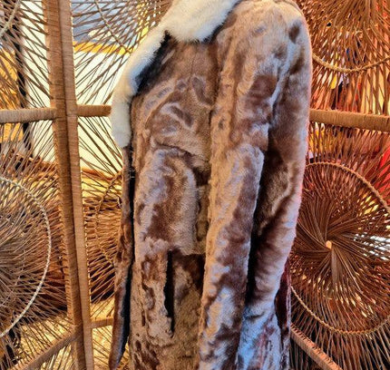 Vintage 60's Pelzhaus Leder & Janda Coat - Yatva