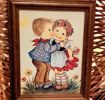 Vintage 60's Picture - Yatva
