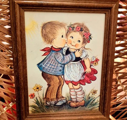 Vintage 60's Picture - Yatva