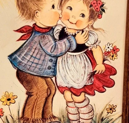 Vintage 60's Picture - Yatva