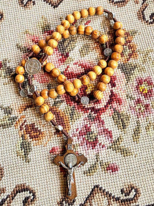 Vintage 60's Rosary Beads - Yatva