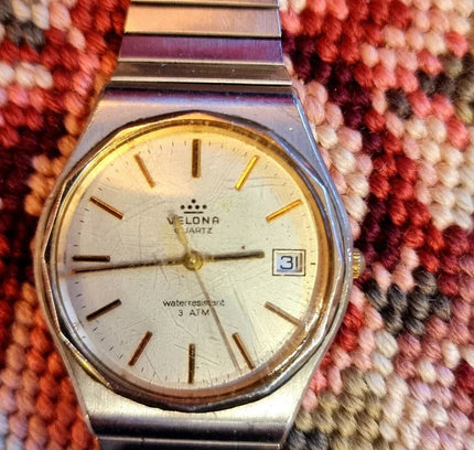 Vintage 60's Velona Quartz Watch - Yatva