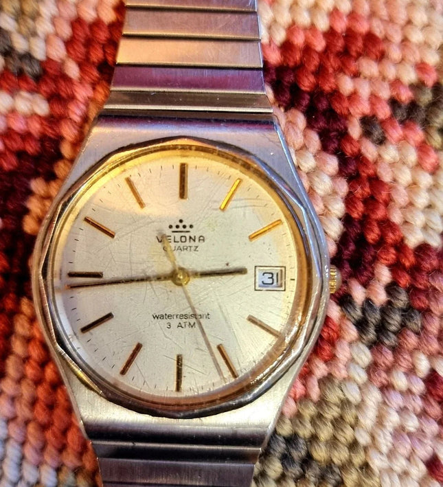 Vintage 60's Velona Quartz Watch - Yatva