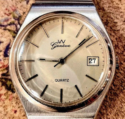 Vintage 60's W Genéve Quartz Watch - Yatva