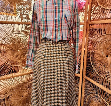 Vintage 60's Wool Skirt - Yatva