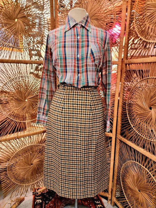 Vintage 60's Wool Skirt - Yatva